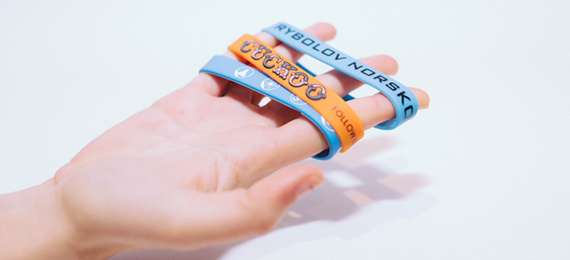 Pulseras de silicona personalizadas